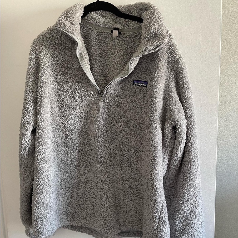 Patagonia Grey Quarterzip Pullover